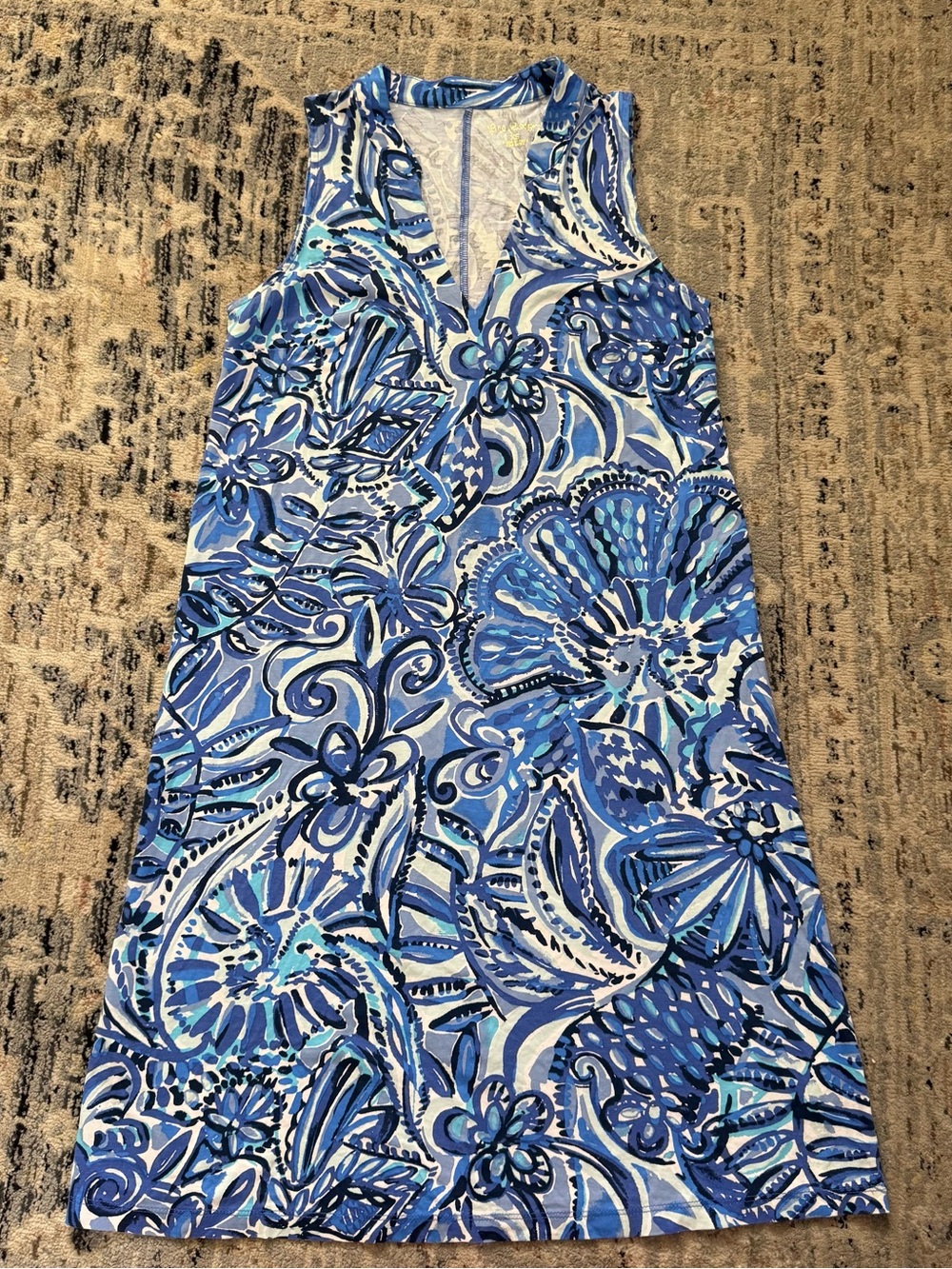 Lilly Pulitzer Swing dress Zanzibar Blue XS